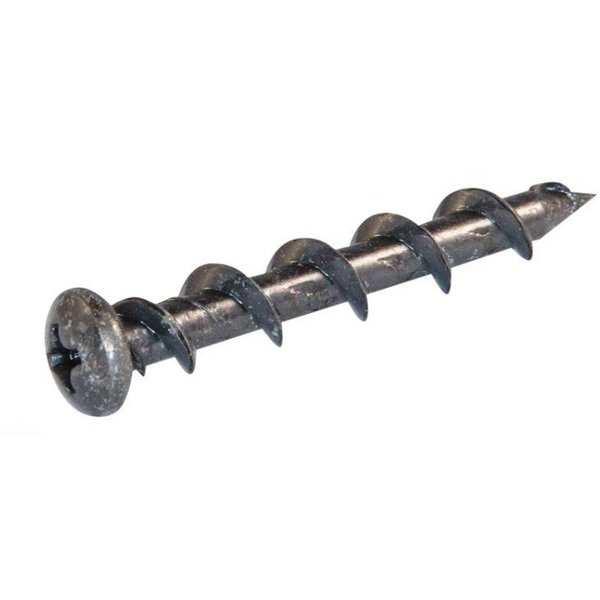 Powers Wall-Dog Screw Anchor, 1-1/2" L, Bronze 02274-PWR